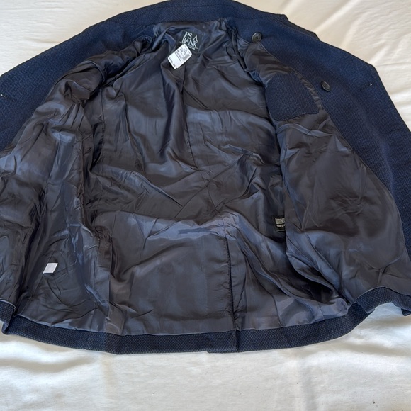 Jos A Bank Mens 61% Wool 20% polyester 19% nylon Winter. Lining 100% polyester. - Picture 9 of 15